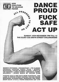 ACT UP Dance Proud poster