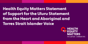 Uluru Statement and Voice